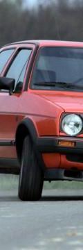 VOLKSWAGEN Golf II (19E) Charakterystyka techniczna
VOLKSWAGEN Golf II (19E) Charakterystyka techniczna
