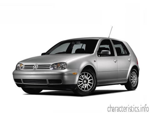 VOLKSWAGEN Generacja
 Golf IV (1J1) 1.9 TDI 4motion (130 Hp) Charakterystyka techniczna
