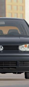 VOLKSWAGEN 世代
 Golf IV (1J1) 2.0 4motion (115 Hp) 技術仕様
