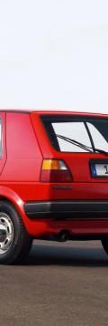 VOLKSWAGEN Golf II (19E) Charakterystyka techniczna
VOLKSWAGEN Golf II (19E) Charakterystyka techniczna