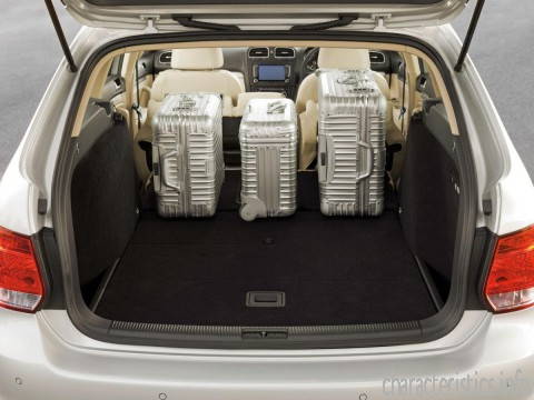 VOLKSWAGEN Generasi
 Golf VI Variant 1.6 Multifuel (102 hk) 2WD Karakteristik teknis
