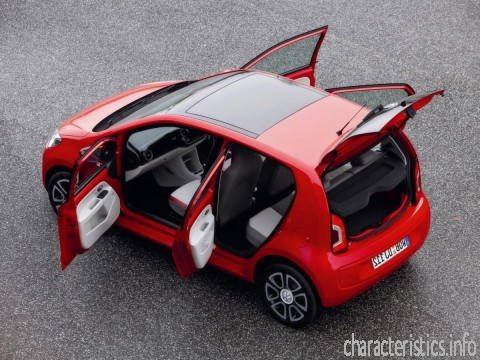 VOLKSWAGEN Модель
 Up! Up hatchback 5d 1.0 MT (75hp) Технічні характеристики
